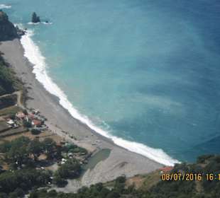 Metochi Strand mit Fluß