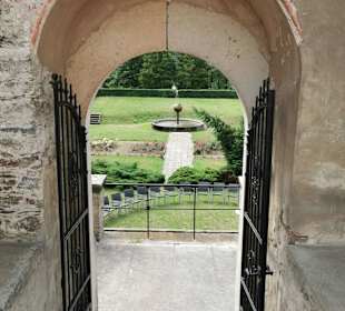 Schloss Purschenstein Gartenzugang
