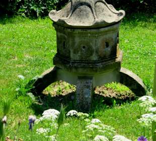 Chinesische Steinlampe