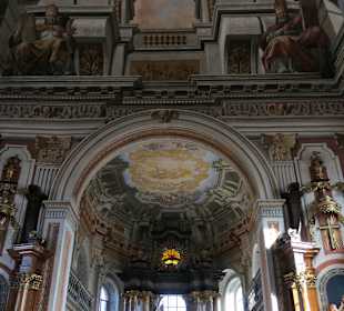 Besuch der Mauritiuskirche von Wiesentheid