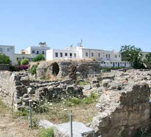 Ausgrabungsstätte nähe Hafen