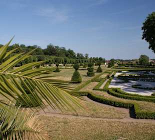 Barockgarten vom Schloss Hundisburg
