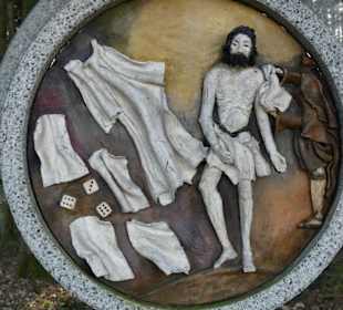 Kreuzweg 10. Station