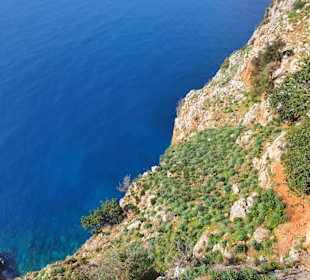 Burg Alanya - Blick auf das Meer