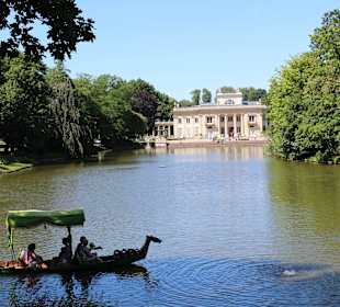 Łazienki królewskie, park