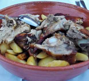 Spanferkel-Portion für 2 Personen