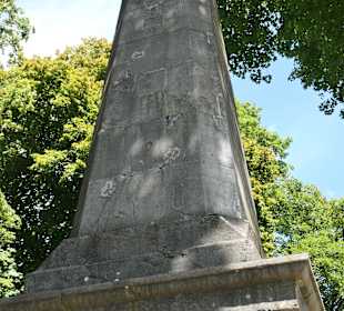 Blick zum Tranchot-Obelisk auf dem Lousberg