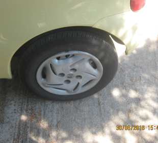 Lediglich neue Reifen