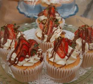 Cupcakes am Chritiy Stand - Central Markt