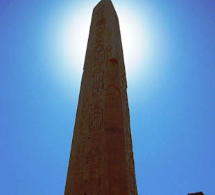 Luxor Ausflug -Karnak Obelisk 