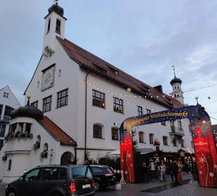 Eingang am Rathaus