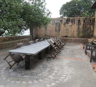 Ein Teil des alten Gefängnisses auf der Insel