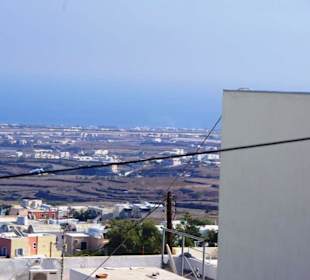 Santorin selbst im Bild Landschaft, Stadt