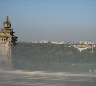 Blick vom Reichtagsgebäude Richtung Tiergarten