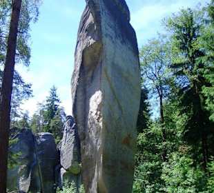 Felsnadel in der Felsenstadt