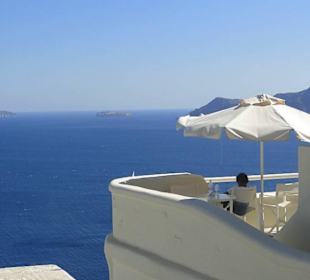 Oia. Tylko siedzeć i patrzeć.