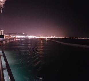 Barcelona vom Meer