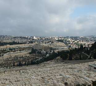 Blick auf Jerusalems Altstadt