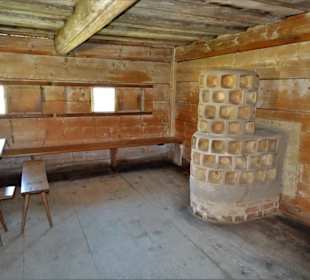 In der Stube eines Bauernhofes