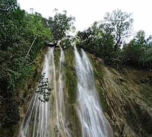 Höhe des Wasserfalls