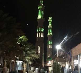 Die blaue Moschee - Hurghada bei Nacht - Schön