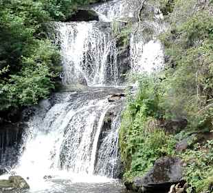 Wasserfall in der Graggerschlucht