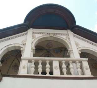 Schody na dziedzińcu