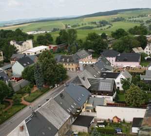 Blick auf den Ortsausgang