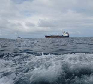 Auf dem Weg nach Isla Lobos