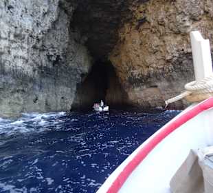 Verschiedene Grotten wurden angefahren