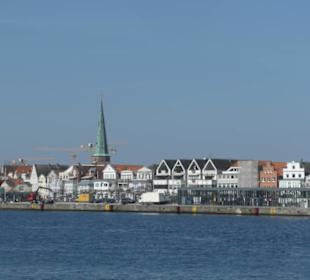 Bei einem Spaziergang entlang der Trave