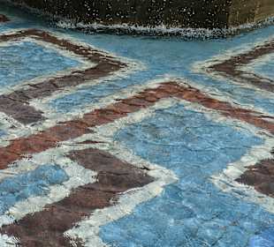 Domfontänen, beliebt für Pausen und als Treffpunkt