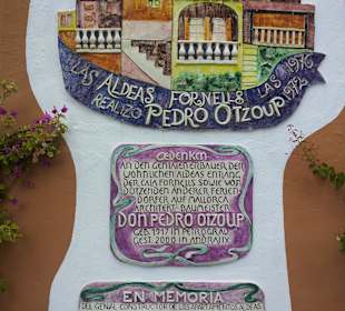 Ehrentafel für Architekt OTZUP