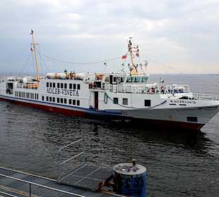 Ankunft MS „Adler Vineta"