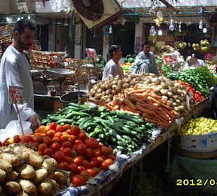 Gemüsemarkt in Dahar 