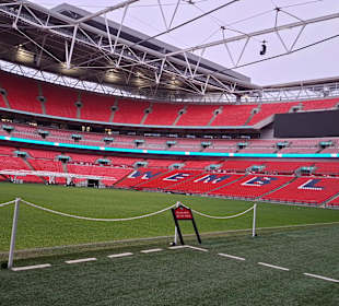 Wembley Stadion am Auslauf 