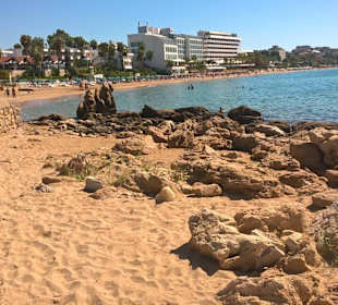 Blick auf das Diamond Beach Hotel
