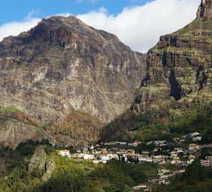 Blick auf die Ortsmitte