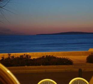 Abendstimmung im Restaurant Tango