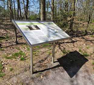 Infotafel vor der Visbeker Braut