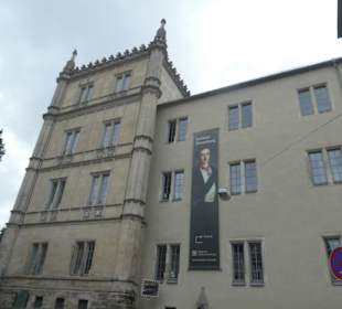 Das Schloss Ehrenburg, Blick von der Rückertstraße
