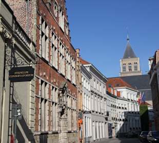 In den Fußgängerzonen von Brügge 