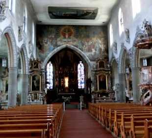 Innenansicht einer Kirche