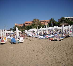 Hotelstrand mit Bistro