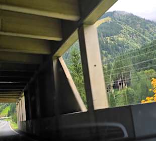 Oft kommt viel Wasser da runter