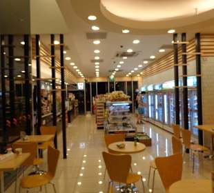 Blick auf ein 7-Eleven Shop