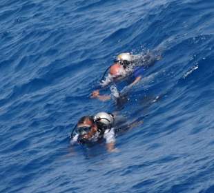Super der Tauchgang  mit Max und Oototo
