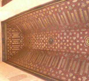 Dettaglio del soffitto