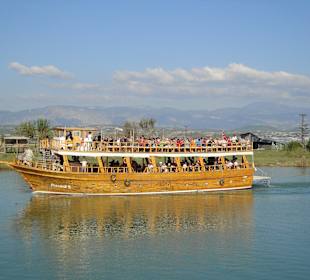 Bootsfahrt auf dem Fluss Manavgat