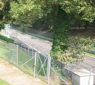 La pista durante 1 gara